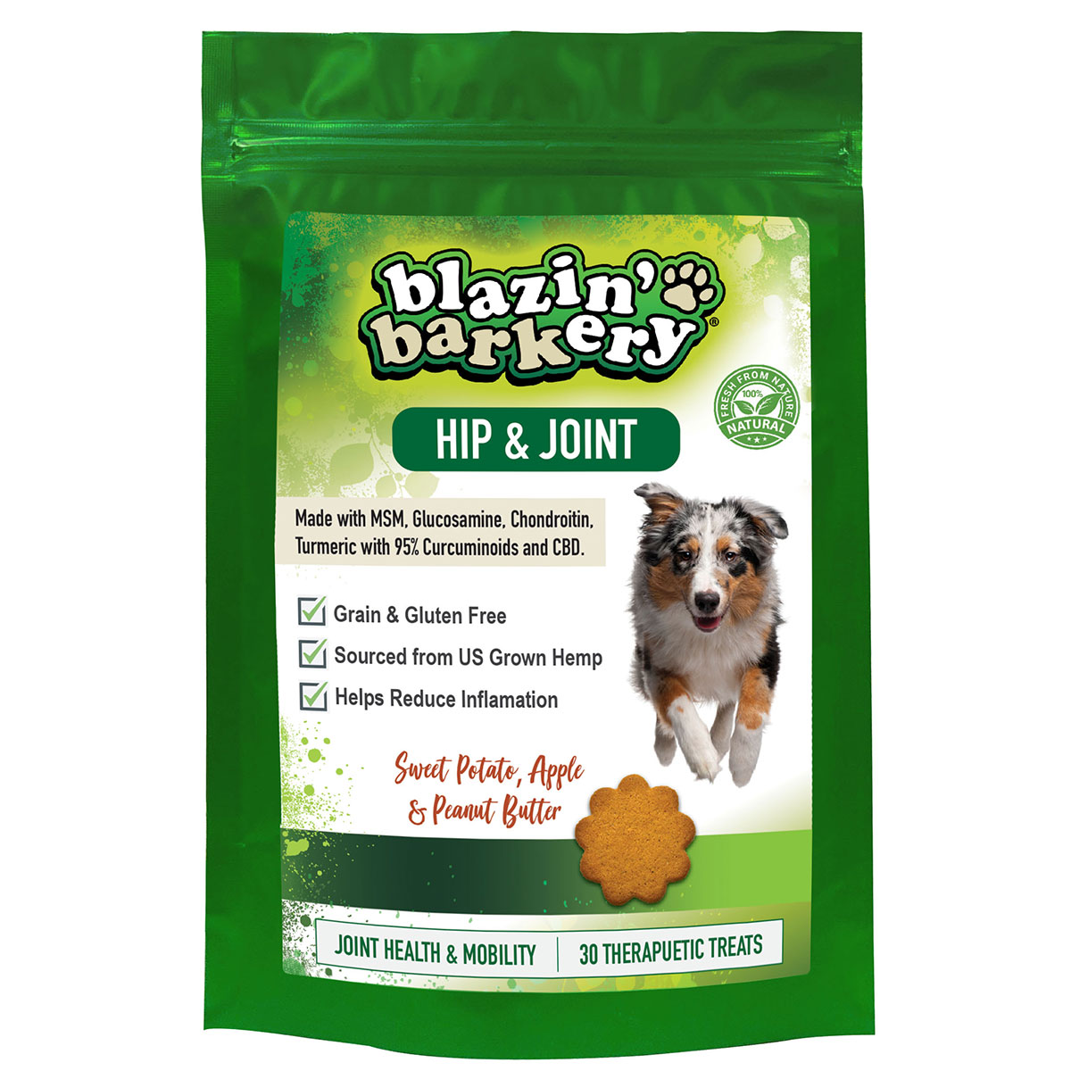 Blazin' Barkery Joint & Hip CBD Hemp Mobility Dog Treats